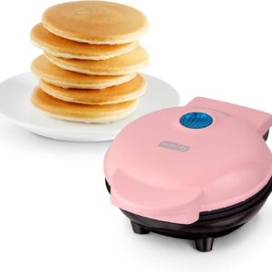dash mini maker electric round griddle for individual pancakes, cookies, and other